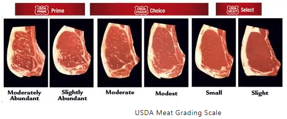 The Different USDA Grades of Beef (Choice, Prime and Utility) With