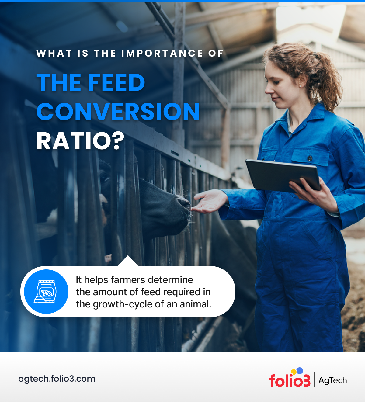 the feed conversion ratio