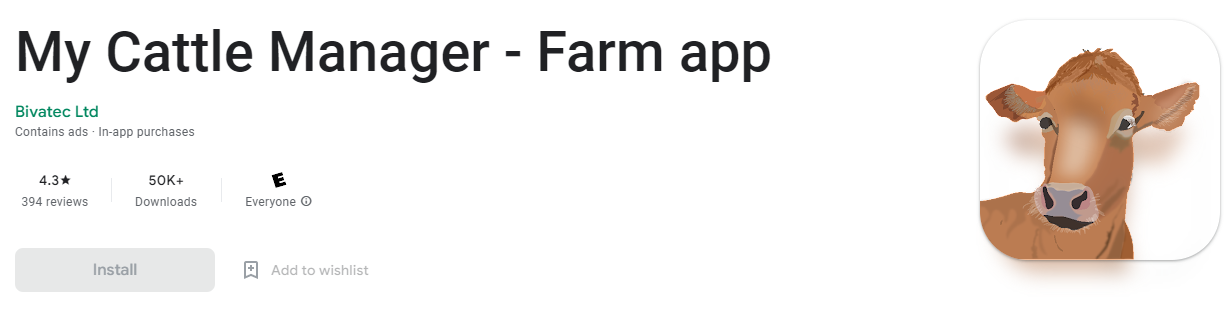 My Cattle Manager - farm app