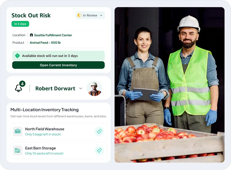 image showcasing activities in inventory & warehouse management