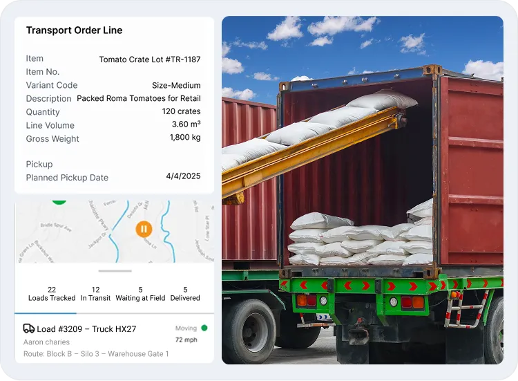image showcasing activities in shipping & packaging management