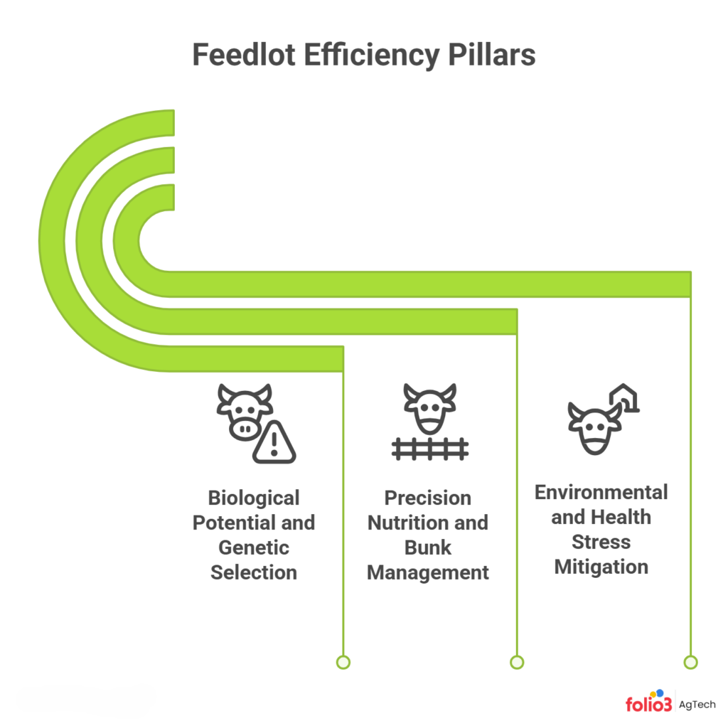 feedlot efficiency pillars
