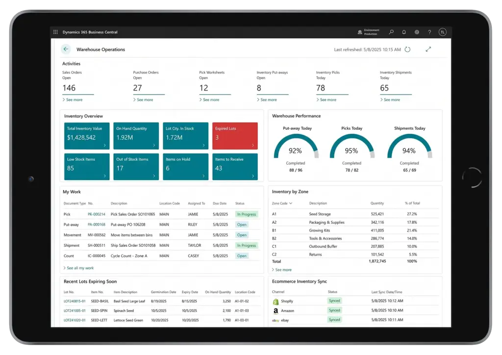 An Optimized ERP for Agricultural Ecommerce Operations